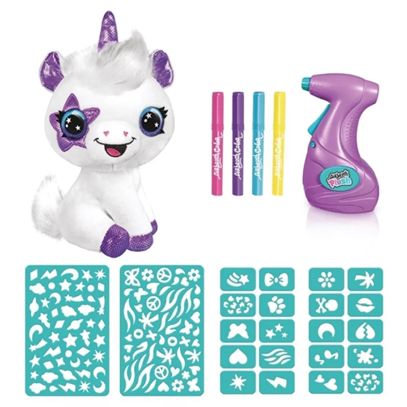 Fluffy and warm toy companionsFluffy and warm toy companionsAirbrush Plush Enhjørning Fluffy and warm toy companionsFluffy and warm toy companionsAirbrush Plush Enhjørning