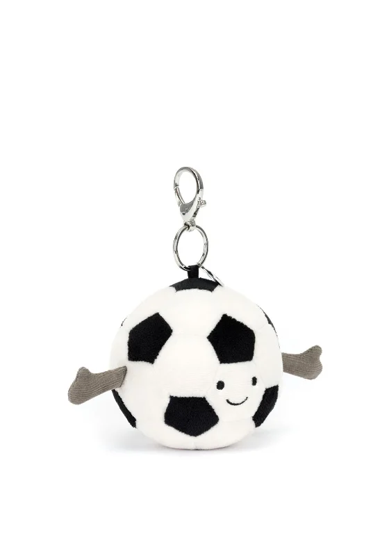 Cozy and gentle Jellycat attention to detailJellycat Amuseables Sports Football Bag Charm Cozy and gentle Jellycat attention to detailJellycat Amuseables Sports Football Bag Charm