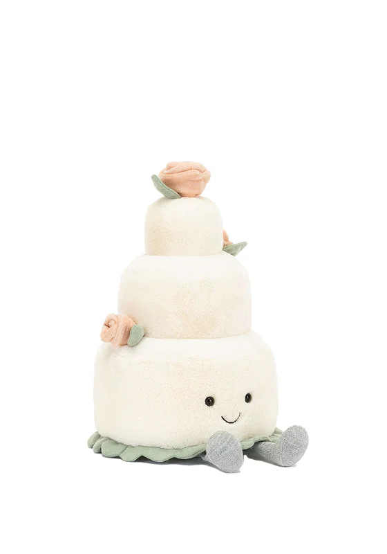 Cuddly and endearing Jellycat timeless appealJellycat Amuseables Wedding Cake