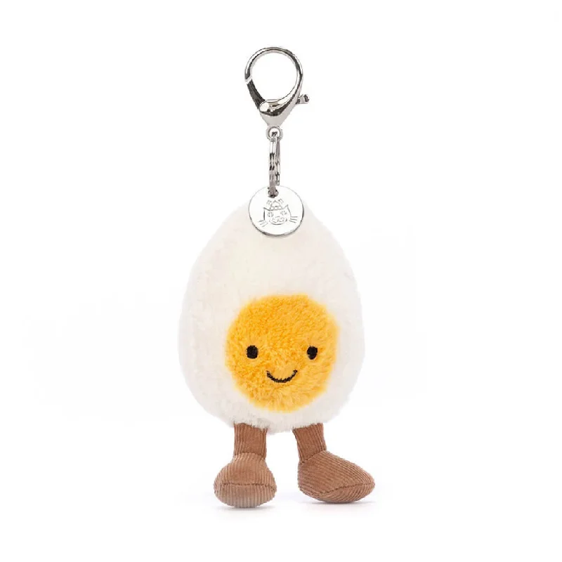 Fluffy and charming Jellycat itemsAmuseables Happy Boiled Egg Bag Charm