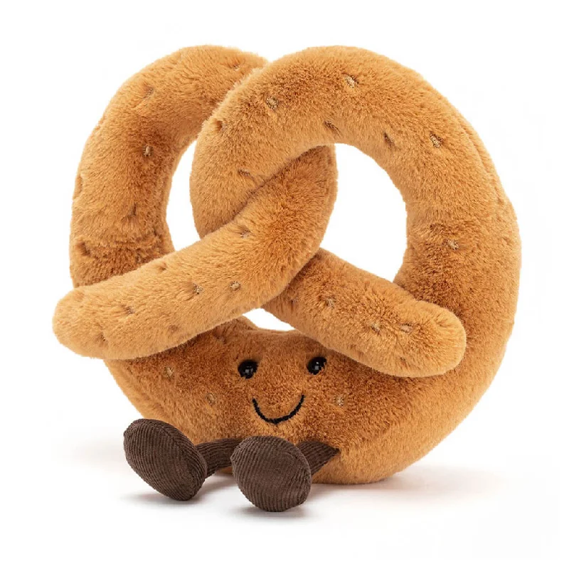 Sweet and endearing Jellycat stuffiesAmuseables Pretzel Huge