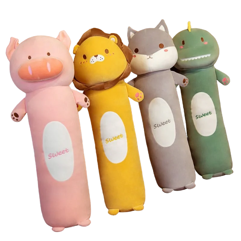 Soft and squishy plush crittersSoft and squishy plush crittersAnimal Bolster Body Pillow Plush Soft and squishy plush crittersSoft and squishy plush crittersAnimal Bolster Body Pillow Plush