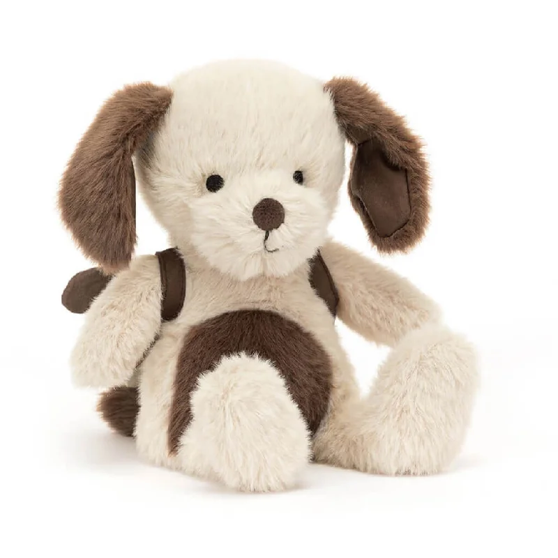 Soft and endearing Jellycat plushiesBackpack Puppy