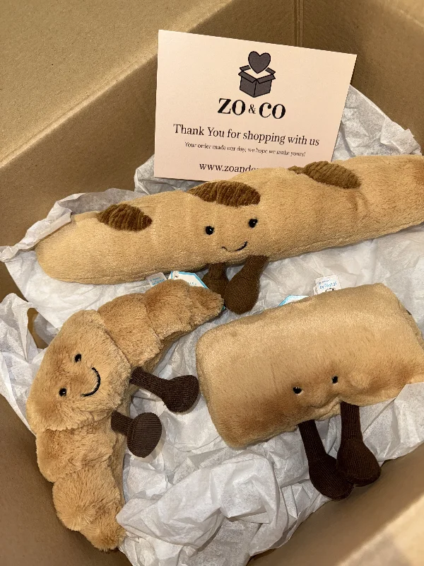 Cozy and gentle Jellycat attention to detailBakery Jellycat Box