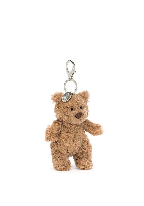 Huggable and comforting Jellycat creationsJellycat Bartholomew Bear Bag Charm