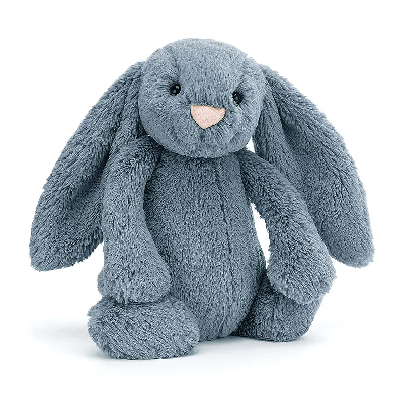 Soft and charming Jellycat designsJellycat Bashful Dusky Blue Bunny - Medium