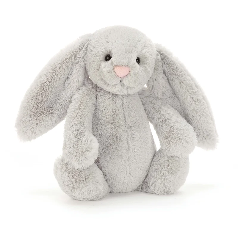 Huggable and comforting Jellycat creationsJellycat Bashful Silver Bunny - Medium