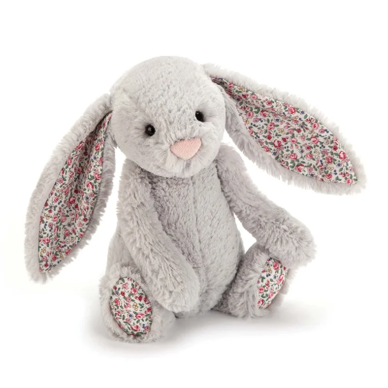 Adorable and snuggly Jellycat toysJellycat Bashful Bunny Silver Blossom - Small