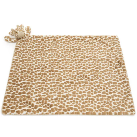 Cuddly and lovely Jellycat animalsBashful Giraffe Blankie By Jellycat