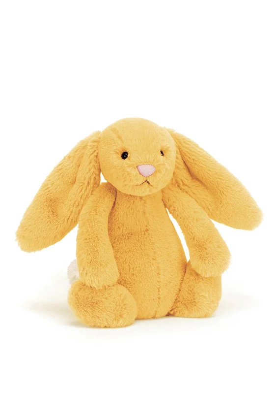Plush and comforting Jellycat figuresJellycat I Am Little Bashful Sunshine Bunny, Yellow