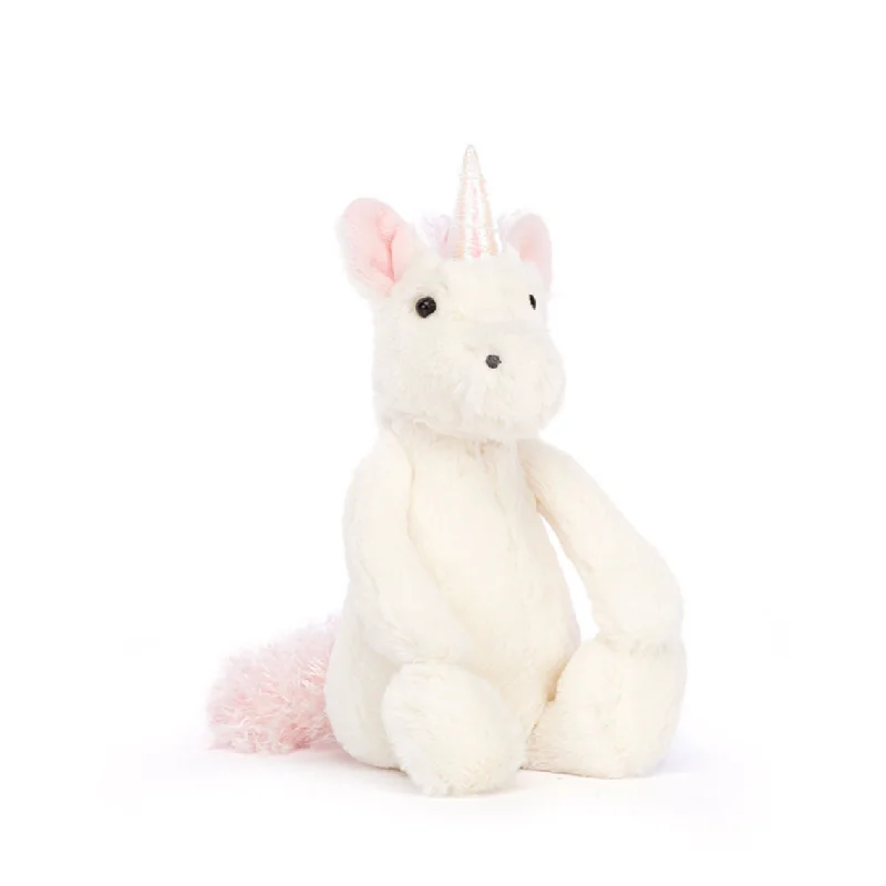 Cozy and gentle Jellycat attention to detailBashful Unicorn Little By Jellycat