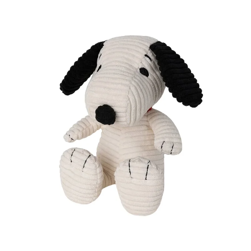 Cheerful and happy stuffed figuresCheerful and happy stuffed figuresBon Bon Toys Snoopy Sitting Corduroy Plush Toy - Cream