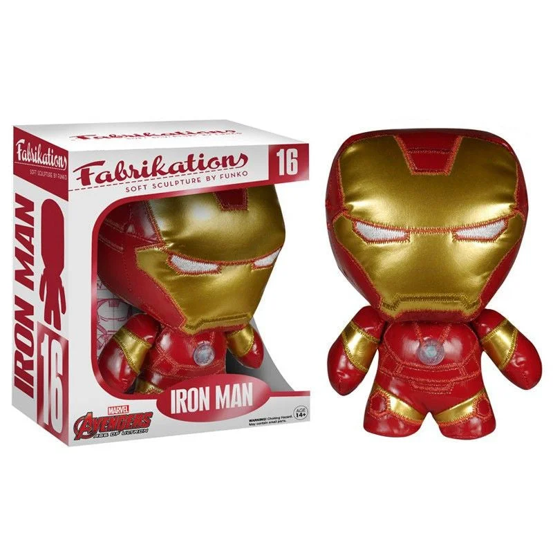Delightful and enchanting plush friendsDelightful and enchanting plush friendsFabrikations Soft Sculpture by Funko: Iron Man [Avengers: Age of Ultron]