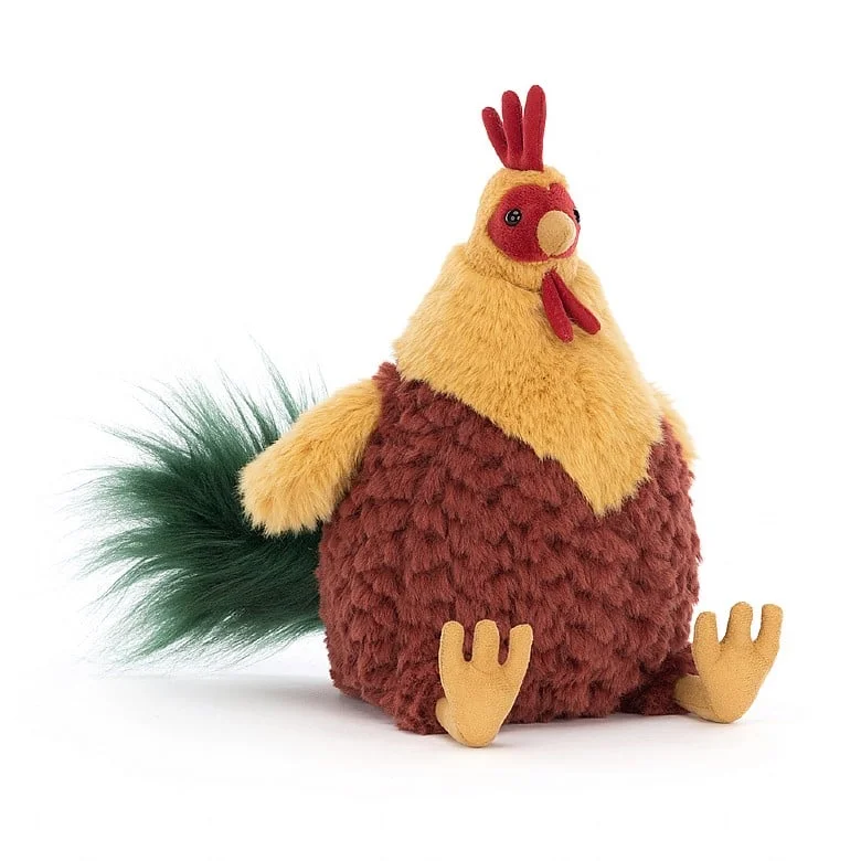 Plush and comforting Jellycat figuresFancifowl Cluny Cockerel