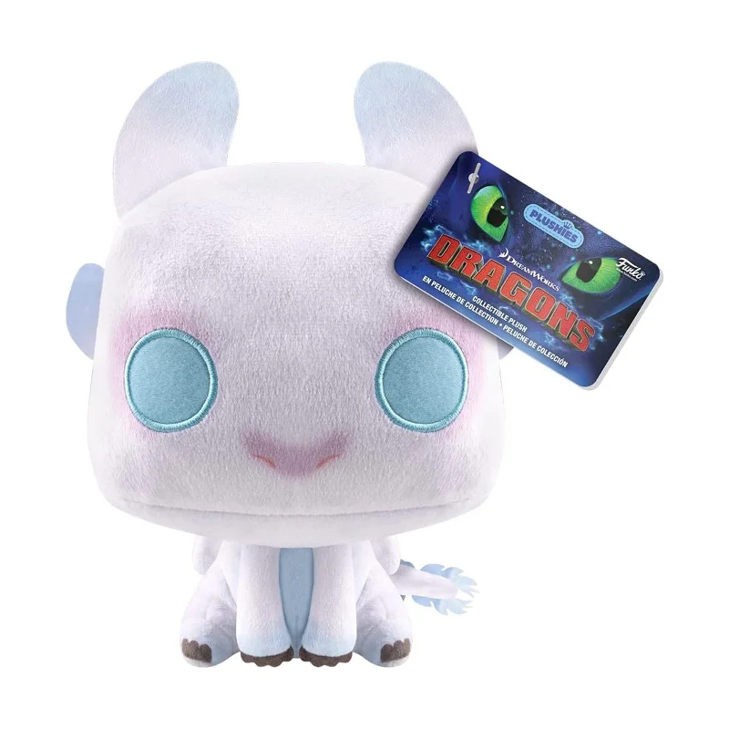 Soft and squishy plush crittersSoft and squishy plush crittersFunko DreamWorks How To Train Your Dragon POP Plushies Light Fury 7 Inch Plush Figure Soft and squishy plush crittersSoft and squishy plush crittersFunko DreamWorks How To Train Your Dragon POP Plushies Light Fury 7 Inch Plush Figure