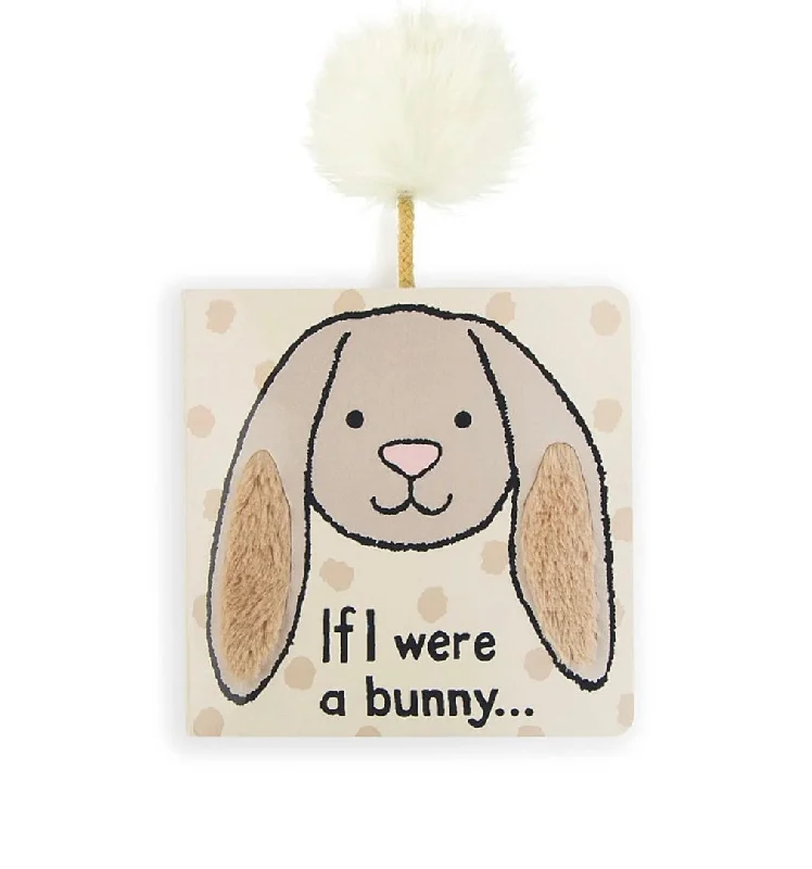 Cozy and gentle Jellycat attention to detailIf I Were a Bunny Book (Beige)