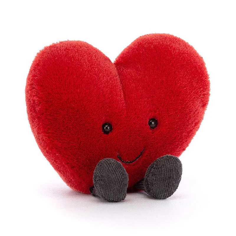 Plush and comforting Jellycat figuresAmuseable Red Heart
