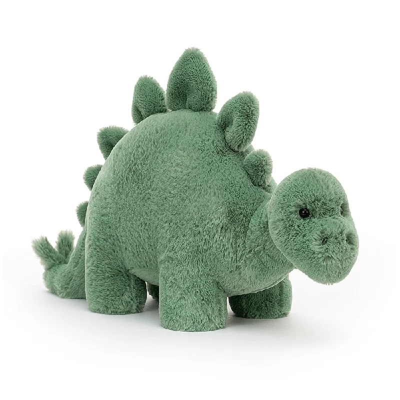 Cozy and delightful Jellycat companionsFossilly Stegosaurus Med