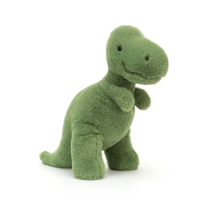 Adorable and plush Jellycat emotional support friendsFossilly T-Rex