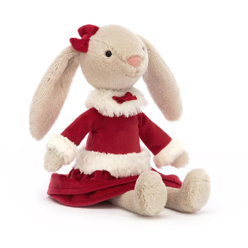 Fluffy and charming Jellycat itemsLottie Bunny Festive
