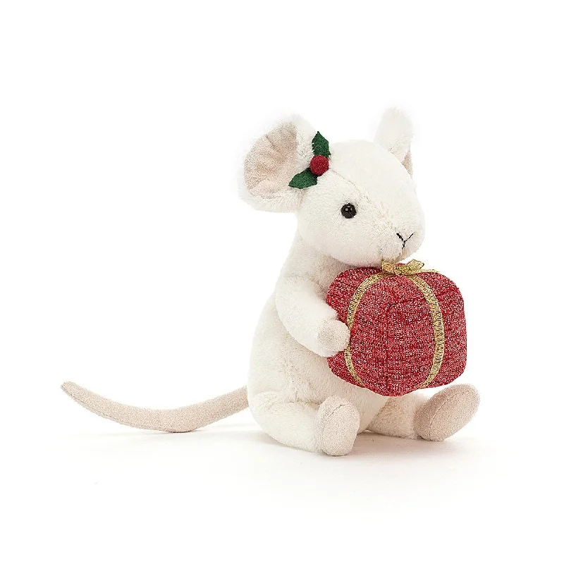 Soft and charming Jellycat designsMerry Mouse Present Jellycat