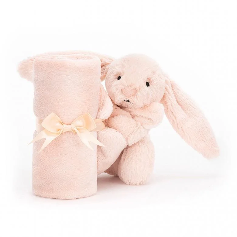 Adorable and gentle Jellycat friendsBashful Blush Bunny Soother Jellycat
