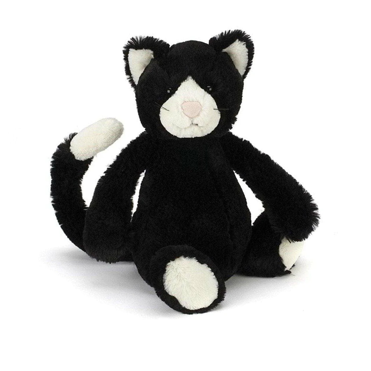 Cuddly and snuggly Jellycat snuggle partnersBashful Black & White Kitten