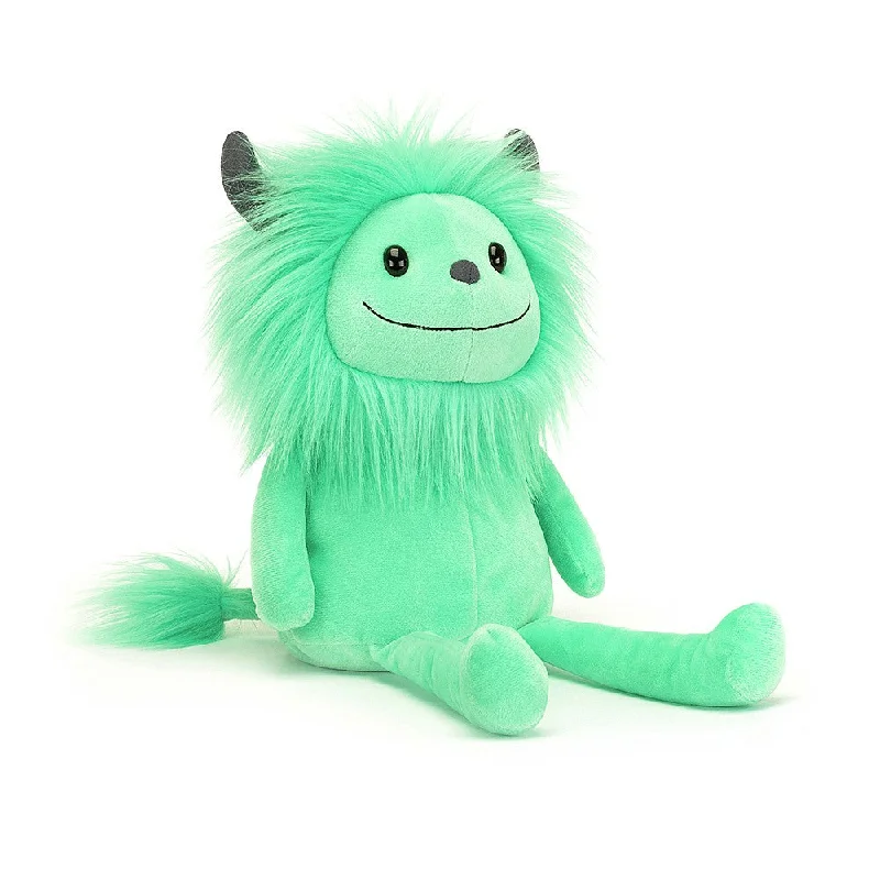 Cuddly and delightful Jellycat naptime buddiesCosmo Monster