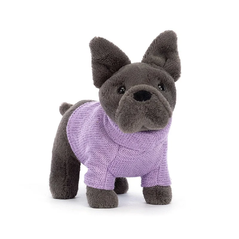 Cuddly and delightful Jellycat naptime buddiesSweater French Bulldog