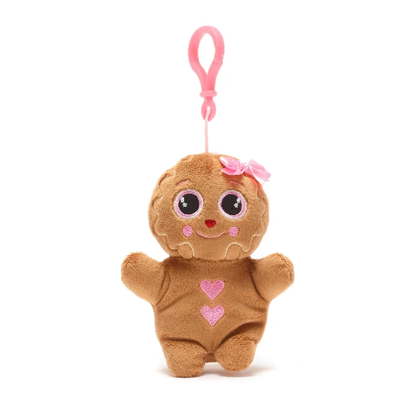 Delightful and enchanting plush friendsDelightful and enchanting plush friendsGingerbread Lady Key Clip Delightful and enchanting plush friendsDelightful and enchanting plush friendsGingerbread Lady Key Clip