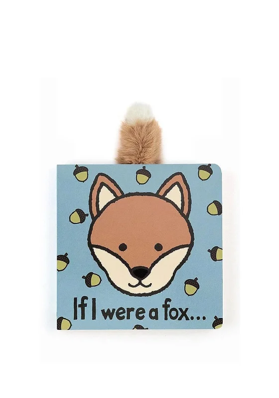 Fluffy and comforting Jellycat superior materialsJellycat If I Were A Fox Book