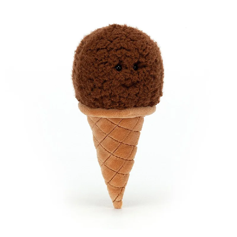 Plush and comforting Jellycat figuresIrresistable Ice Cream Chocolate