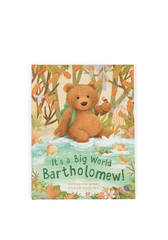 Cuddly and lovely Jellycat animalsJellycat It’s A Big World Bartholomew Book
