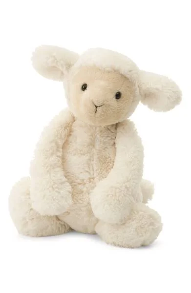 Cozy and gentle Jellycat attention to detailBashful Lamb Medium Jellycat