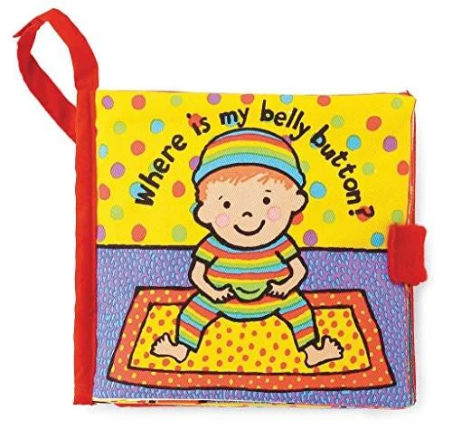 Soft and charming Jellycat designsWhere Is My Belly Button Book Jellycat