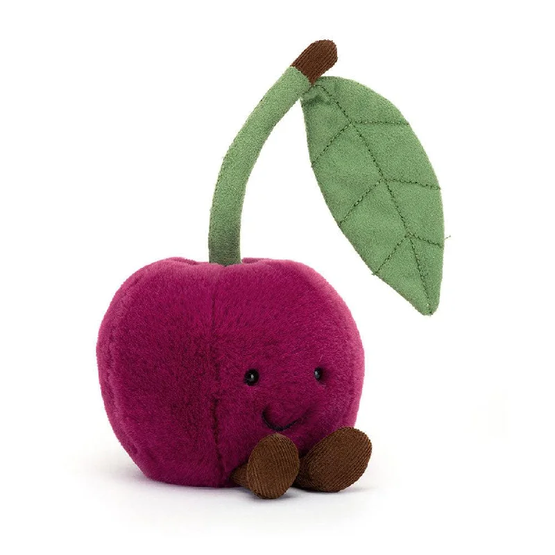 Adorable and plush Jellycat emotional support friendsJellyCat Amuseable Cherry Plush