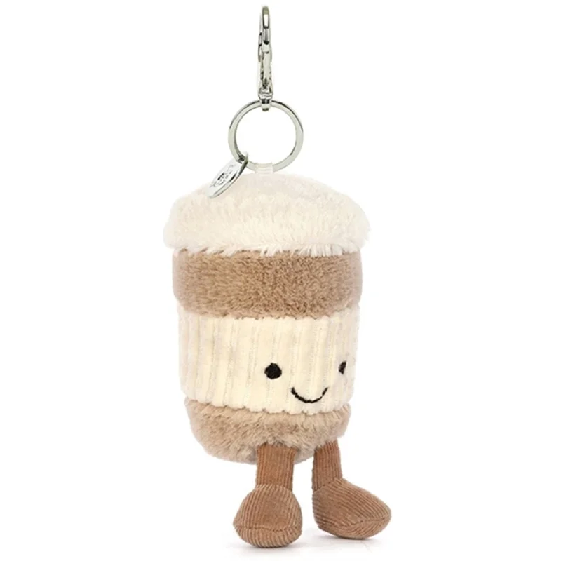 Plush and comforting Jellycat figuresJellycat Amuseable Coffee-To-Go Bag Charm 18 cm Plush and comforting Jellycat figuresJellycat Amuseable Coffee-To-Go Bag Charm 18 cm