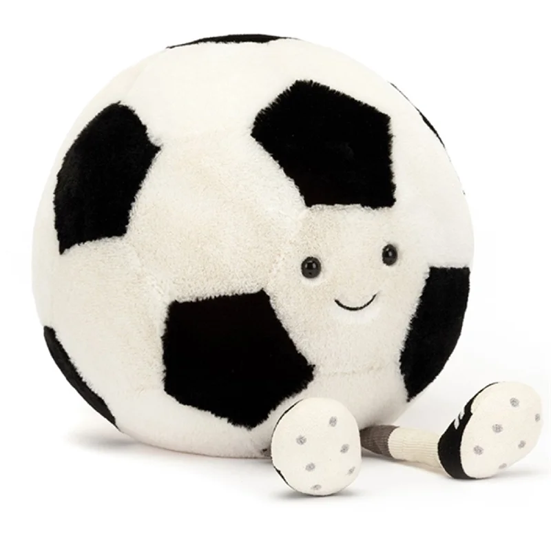 Cozy and gentle Jellycat attention to detailJellycat Amuseable Sports Football 23 cm
