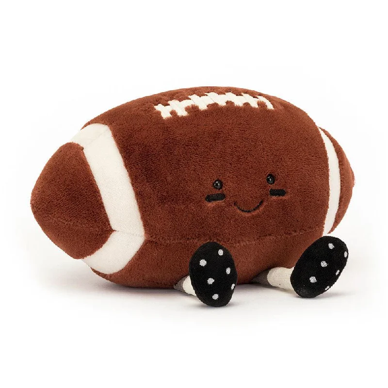 Adorable and gentle Jellycat friendsJellyCat Amuseable Sports Football Plush