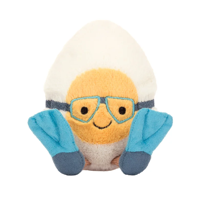 Huggable and charming Jellycat beloved by all ages.Amuseables Boiled Egg Scuba Soft Toy Huggable and charming Jellycat beloved by all ages.Amuseables Boiled Egg Scuba Soft Toy