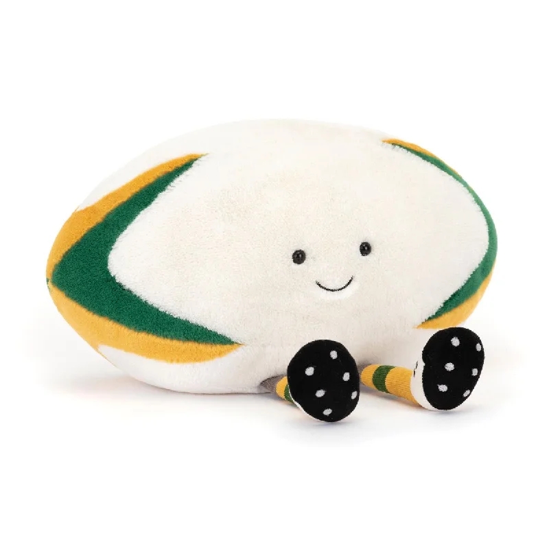 Cuddly and delightful Jellycat naptime buddiesJELLYCAT AMUSEABLES SPORTS AUSTRALIAN RUGBY BALL MULTI-COLOUR 36X58X27 CM Cuddly and delightful Jellycat naptime buddiesJELLYCAT AMUSEABLES SPORTS AUSTRALIAN RUGBY BALL MULTI-COLOUR 36X58X27 CM