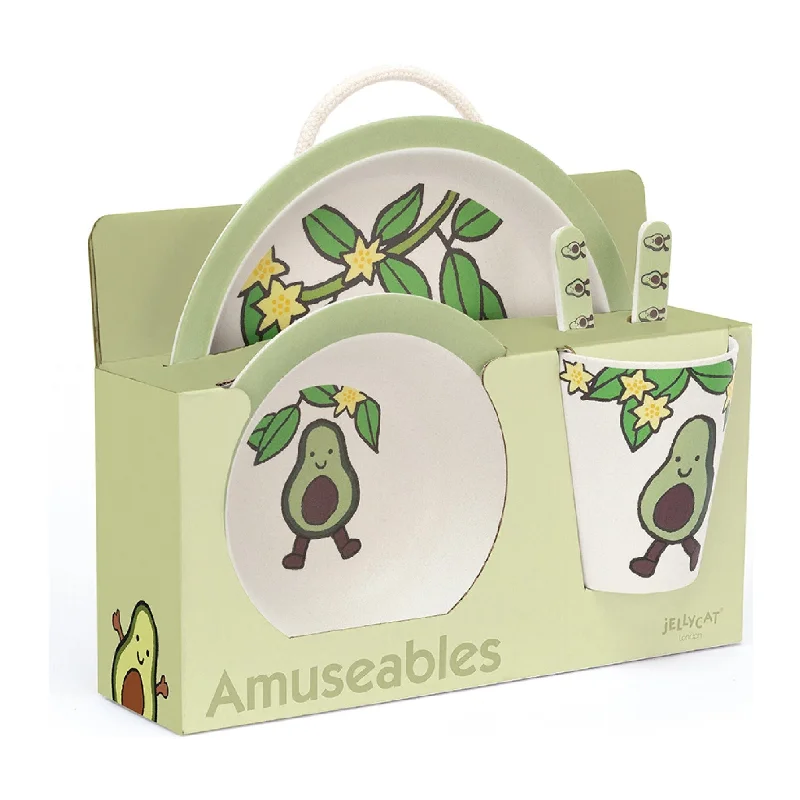 Huggable and comforting Jellycat creationsAvocado | Bamboo Set