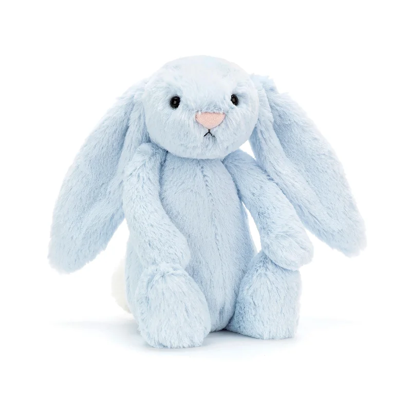 Fluffy and comforting Jellycat superior materialsJELLYCAT BASHFUL BLUE BUNNY ORIGINAL (MED) 9X12X31 CM Fluffy and comforting Jellycat superior materialsJELLYCAT BASHFUL BLUE BUNNY ORIGINAL (MED) 9X12X31 CM