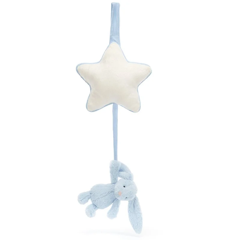 Cuddly and snuggly Jellycat snuggle partnersJellycat Bashful Blue Kanin Musikuro