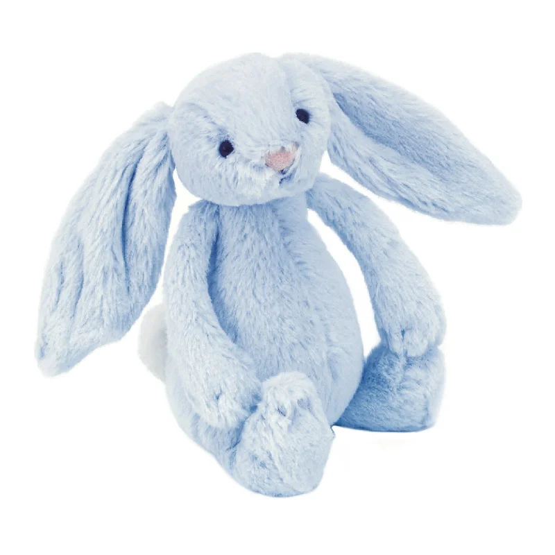 Sweet and endearing Jellycat stuffiesBashful Bunny | Rattle | Blue