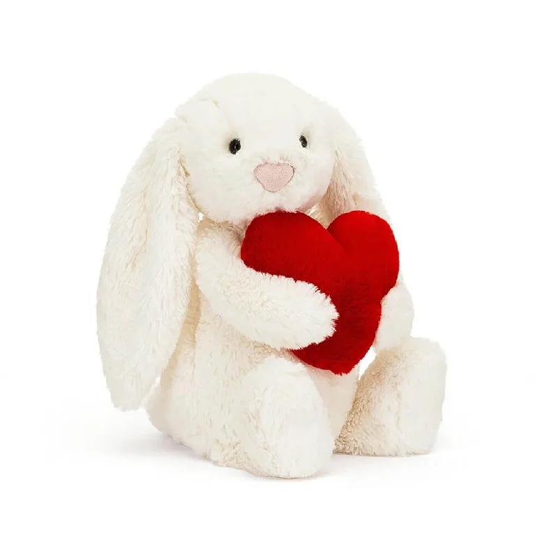 Huggable and sweet Jellycat all-around favoritesJellycat Bashful Bunny Red Love Heart