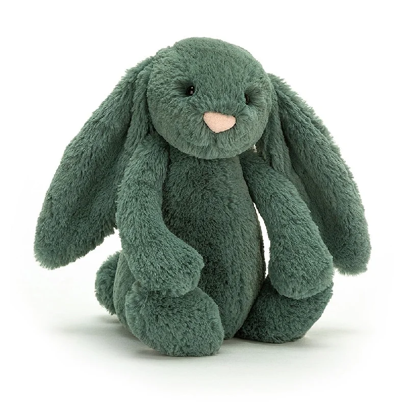 Fluffy and charming Jellycat itemsJELLYCAT BASHFUL FOREST BUNNY ORIGINAL (MED) GREEN 9X12X31 CM Fluffy and charming Jellycat itemsJELLYCAT BASHFUL FOREST BUNNY ORIGINAL (MED) GREEN 9X12X31 CM