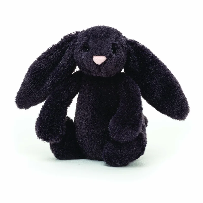 Cozy and delightful Jellycat companionsJELLYCAT BASHFUL INKY BUNNY LITTLE (SMALL) GREY 8X9X18 CM Cozy and delightful Jellycat companionsJELLYCAT BASHFUL INKY BUNNY LITTLE (SMALL) GREY 8X9X18 CM