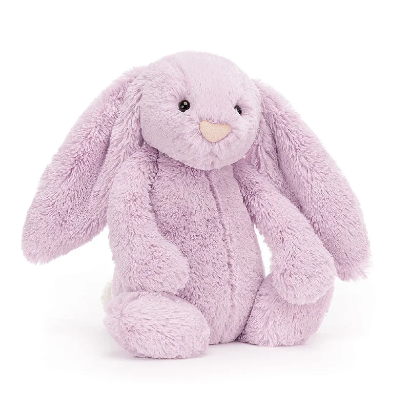 Cuddly and delightful Jellycat naptime buddiesJELLYCAT BASHFUL LILAC BUNNY ORIGINAL (MED) LILAC 9X12X31 CM