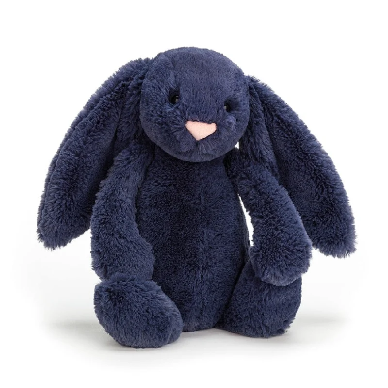 Soft and charming Jellycat designsJELLYCAT BASHFUL NAVY BUNNY LITTLE (SMALL) BLUE 8X9X18 CM Soft and charming Jellycat designsJELLYCAT BASHFUL NAVY BUNNY LITTLE (SMALL) BLUE 8X9X18 CM
